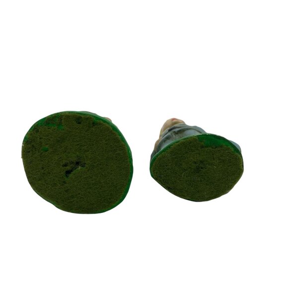 Pair of Vintage Ceramic Pilgrim Figures Thanksgiving Decor - Picture 3 of 4